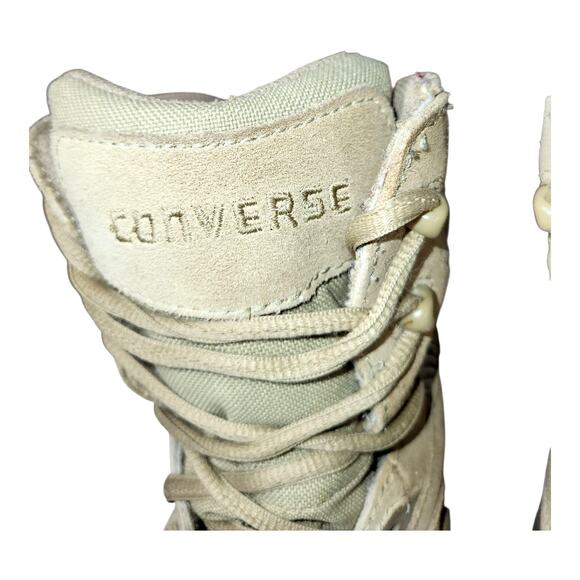 Converse Men's Tactical Combat Boot Leather Suede Slip/Oil Resistant Tan US 6M - Picture 4 of 9